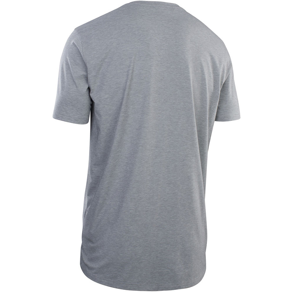 Ion S Logo DR Short Sleeve Tee - M - Grey Melange