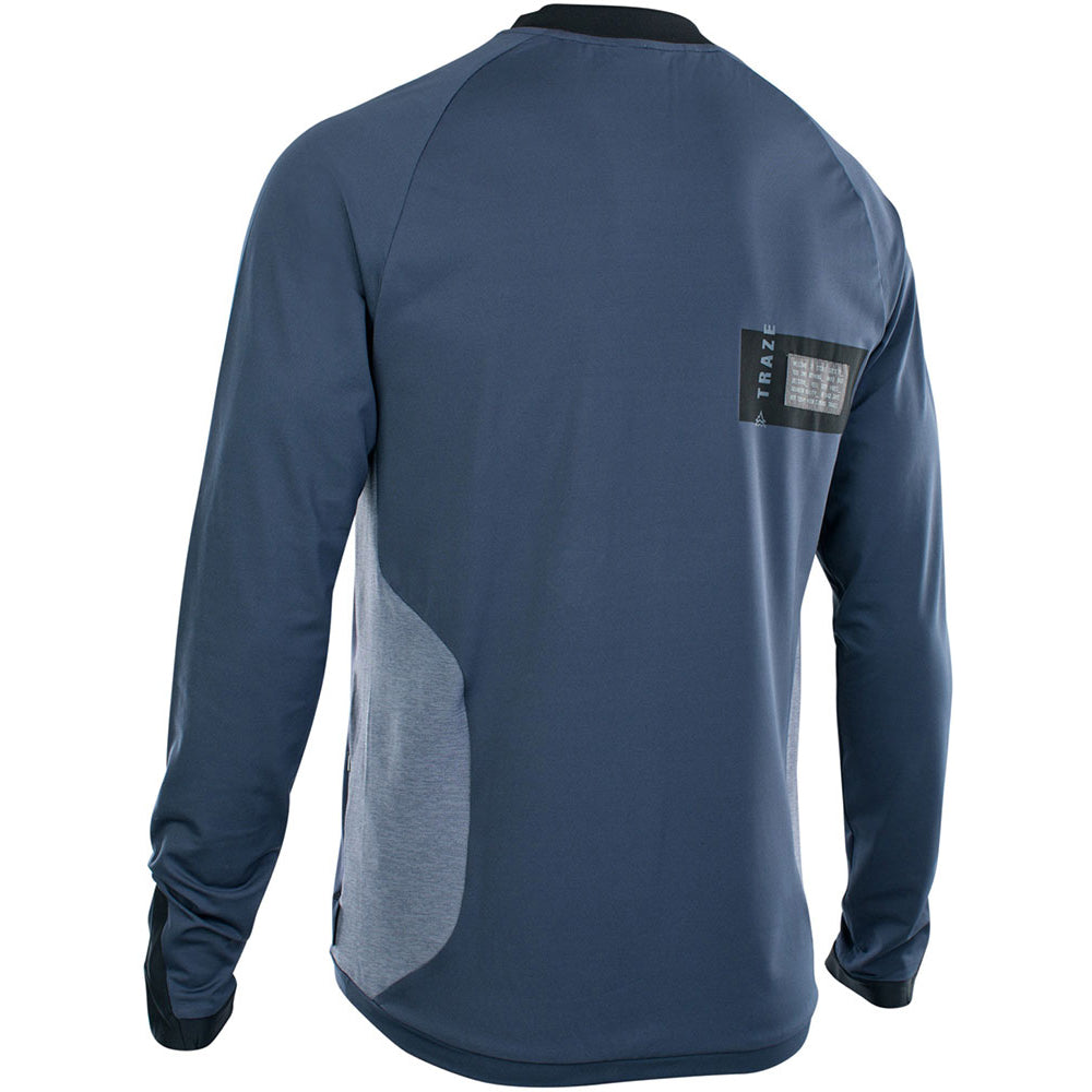 Ion Traze Vent Long Sleeve Tee - S - Indigo Dawn