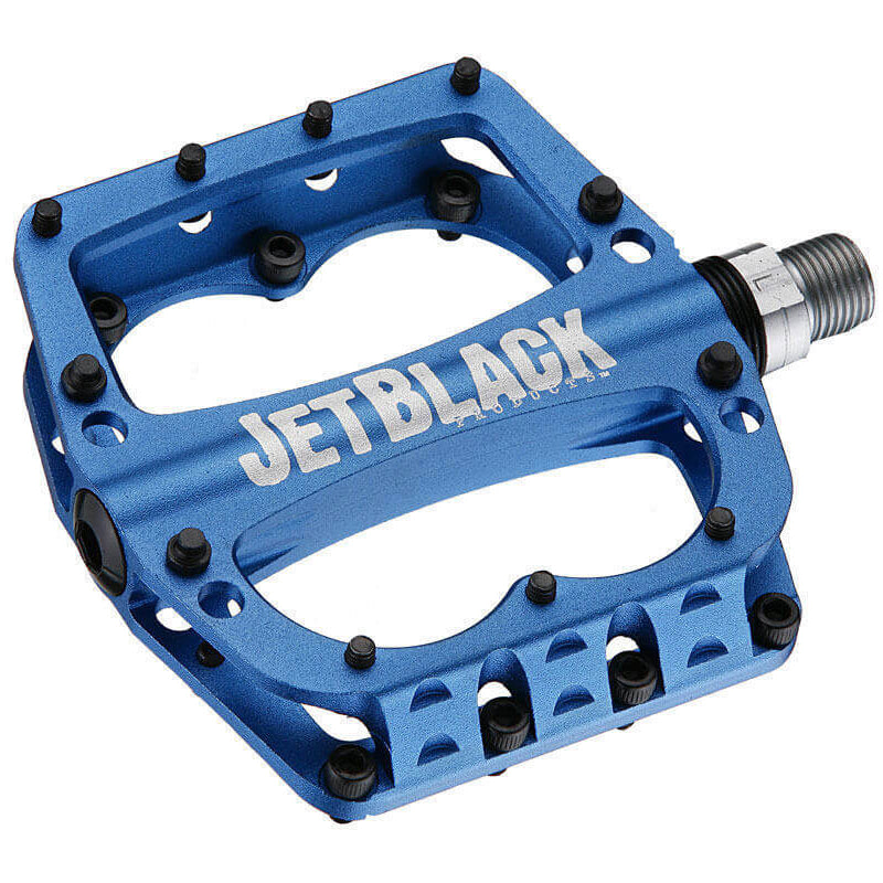JetBlack Superlight Sealed Bearing Alloy Pedals - Blue