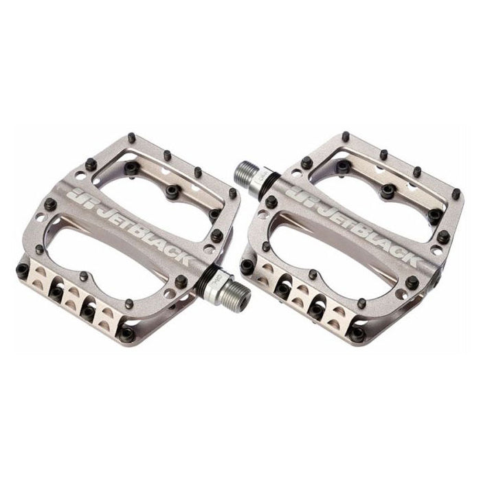 JetBlack Superlight Sealed Bearing Alloy Pedals - Grey