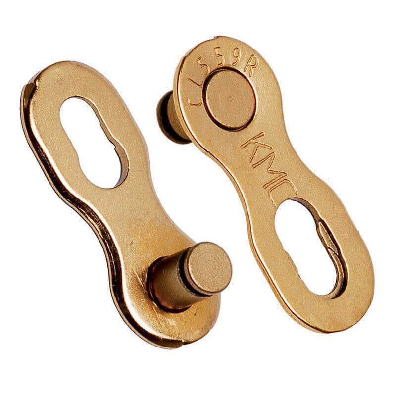 KMC 10 Speed Missing Link Powerlink - Ti - Nitride Gold - Pair - 10 Speed