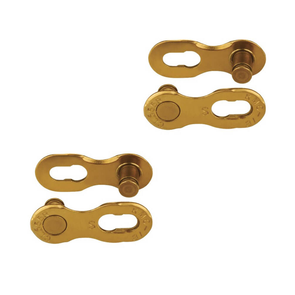 KMC 12 Speed Missing Link Powerlink - Gold - Pair - 12 Speed