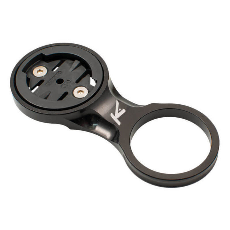 K-Edge Fixed Stem Computer-GPS Mount - Black - Garmin
