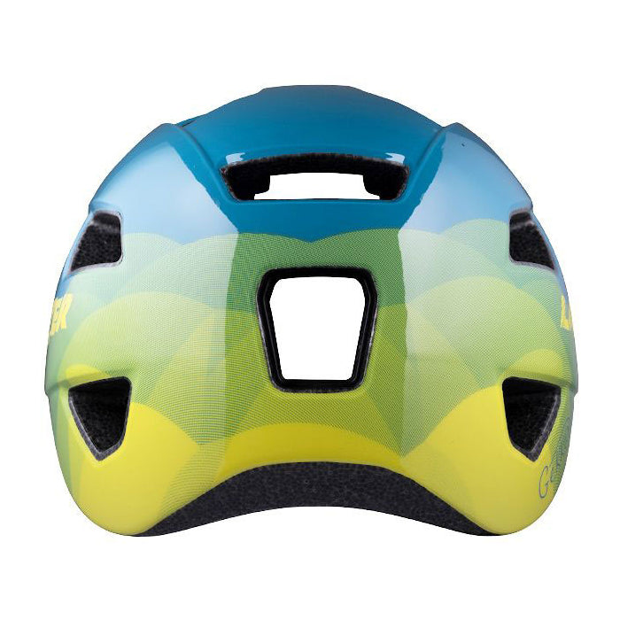 Lazer Gekko Kids Helmet - Youth - One Size Fits Most - Blue - Yellow