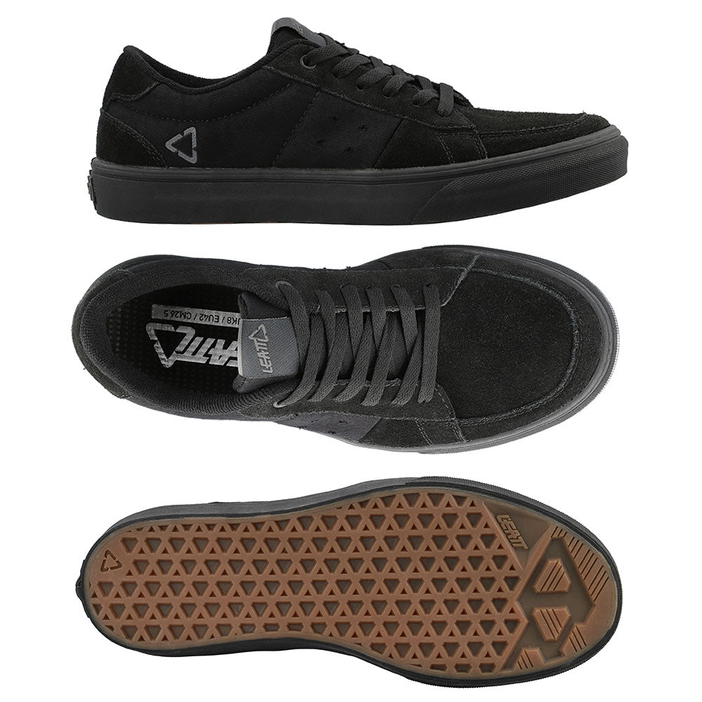 Leatt 1.0 Flat Pedal Shoes - US 10.5 - Black