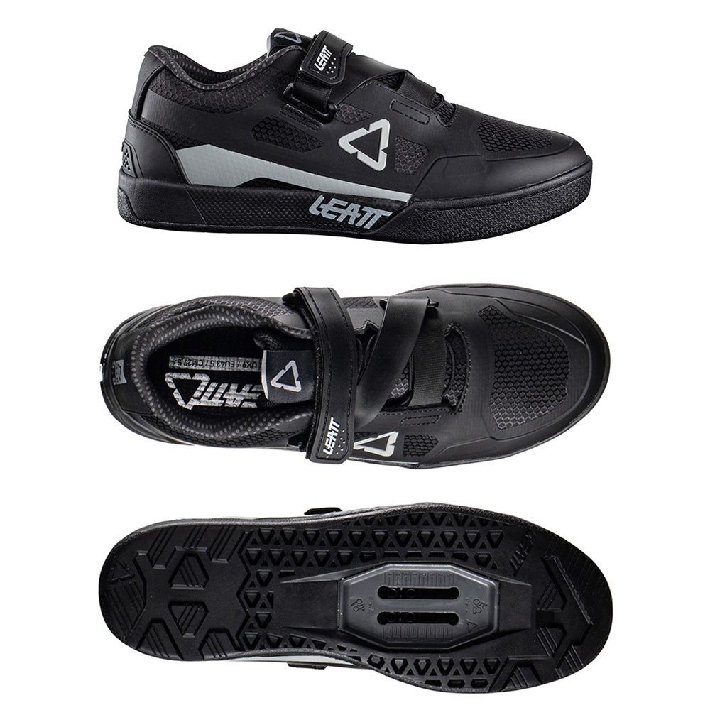 Leatt 5.0 Clip Shoe - US 10.5 - Black