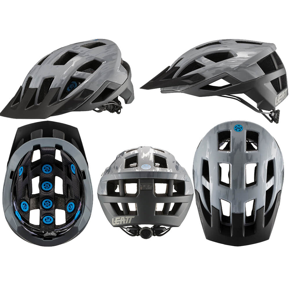 Leatt DBX 2.0 Trail Helmet - L - Brushed