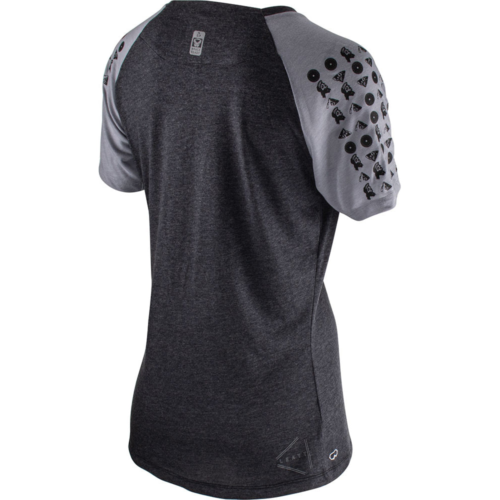 Leatt MTB All Mountain 2.0 Women's Short Sleeve Jersey - S - Black