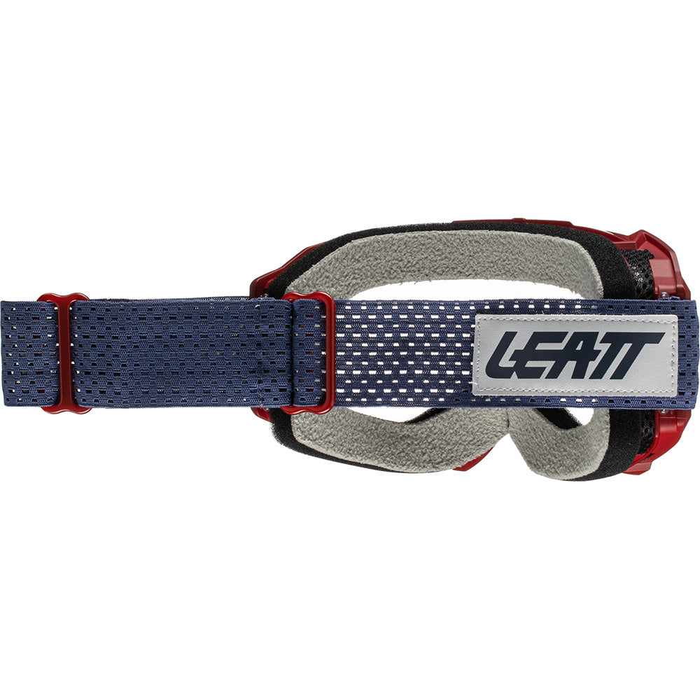 Leatt Velocity 4.0 MTB Goggles - One Size Fits Most - Chilli - Antifog Clear 83 Lens