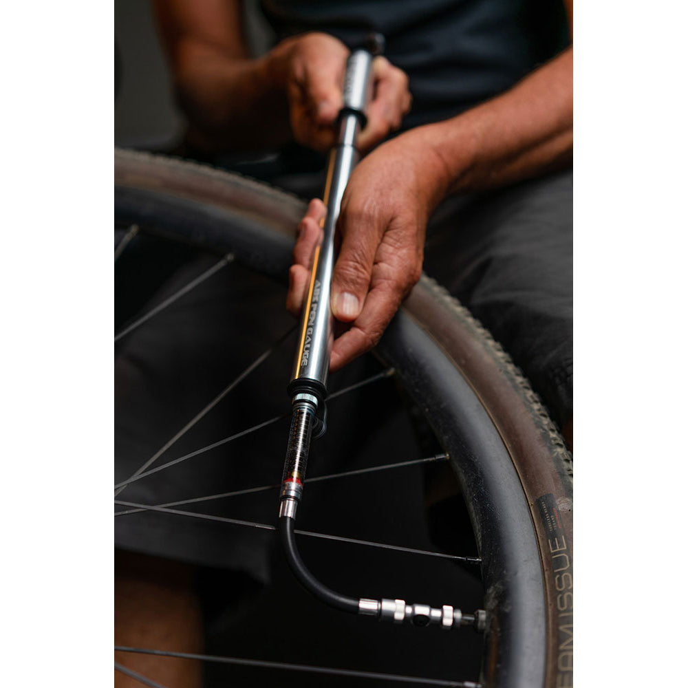 Lezyne ABS Micro Floor Drive Hose With Integrated Pen Gauge