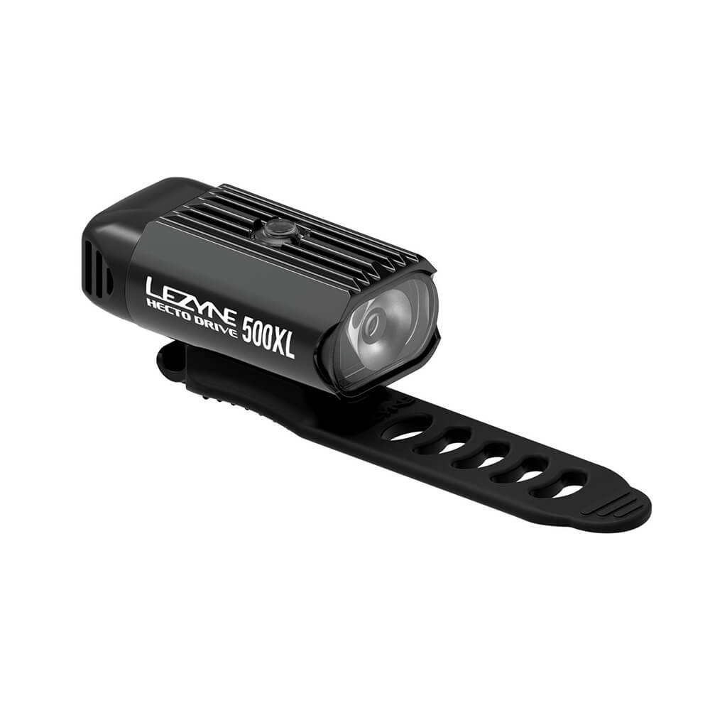 Lezyne Hecto Drive 500 XL Lumen Front LED Light - Front - 500 - Black