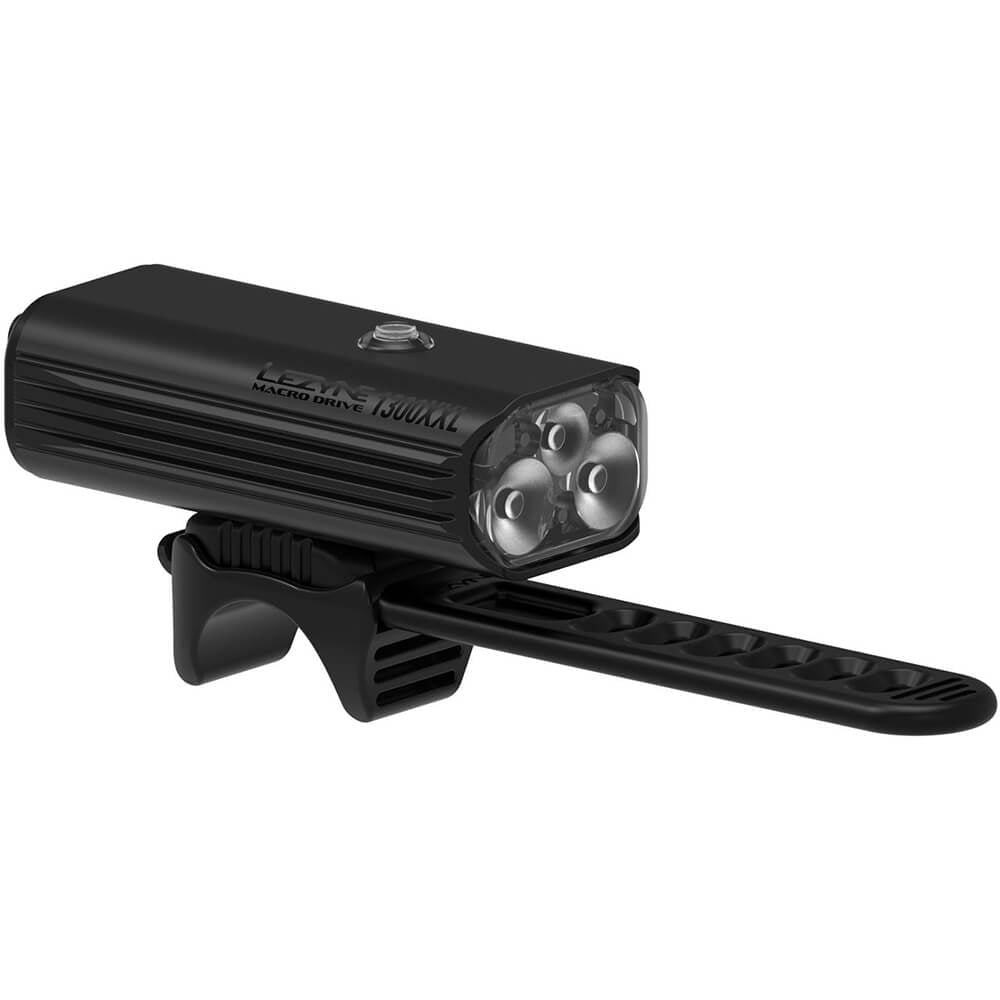 Lezyne Macro Drive 1300 XXL Lumen Front LED Light - Matte Black
