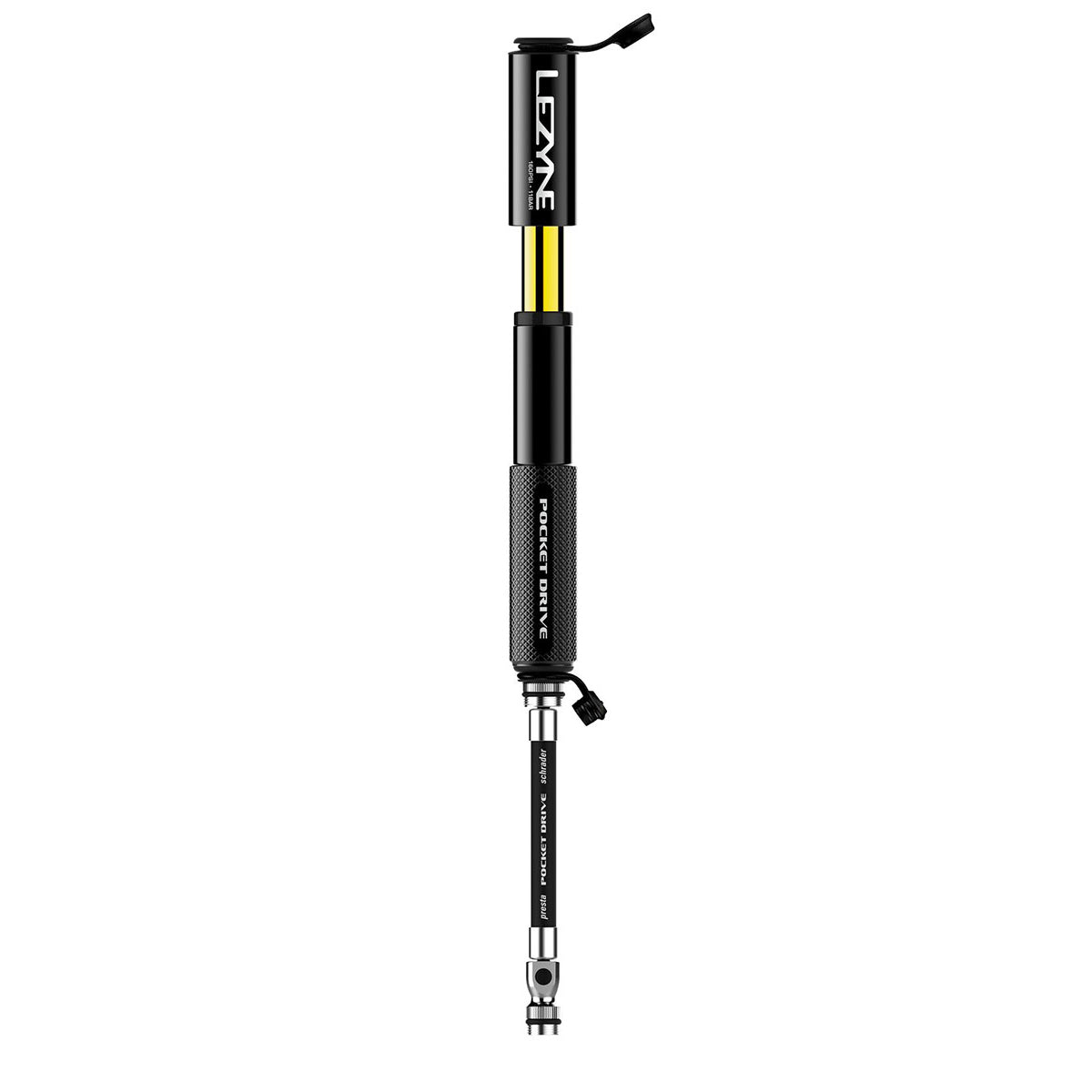 Lezyne Pocket Drive Hand Pump - Black