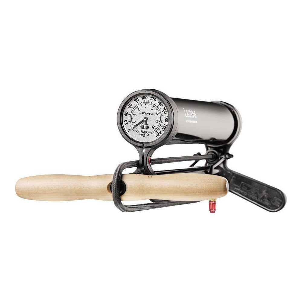 Lezyne Pressure Overdrive Tank Floor Pump - Black - 2018