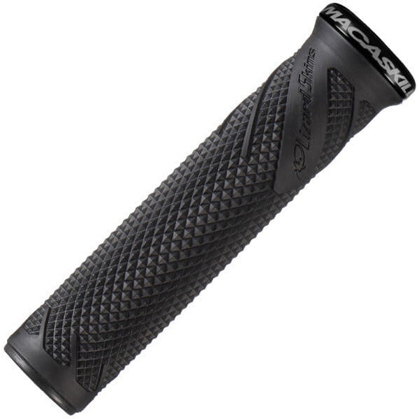 Lizard Skins Macaskill Lock On Grips - Black With Black Clamps