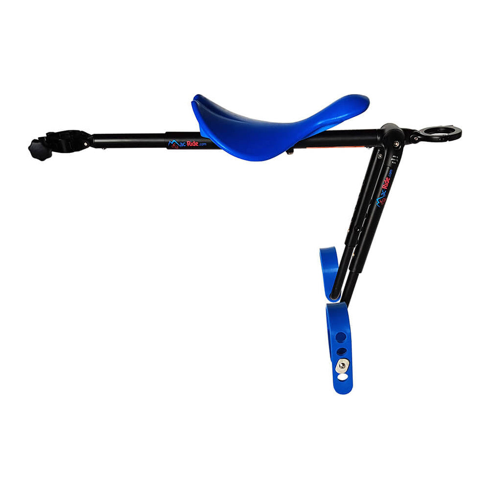 Mac-Ride Child's Bike Seat - Black - Blue