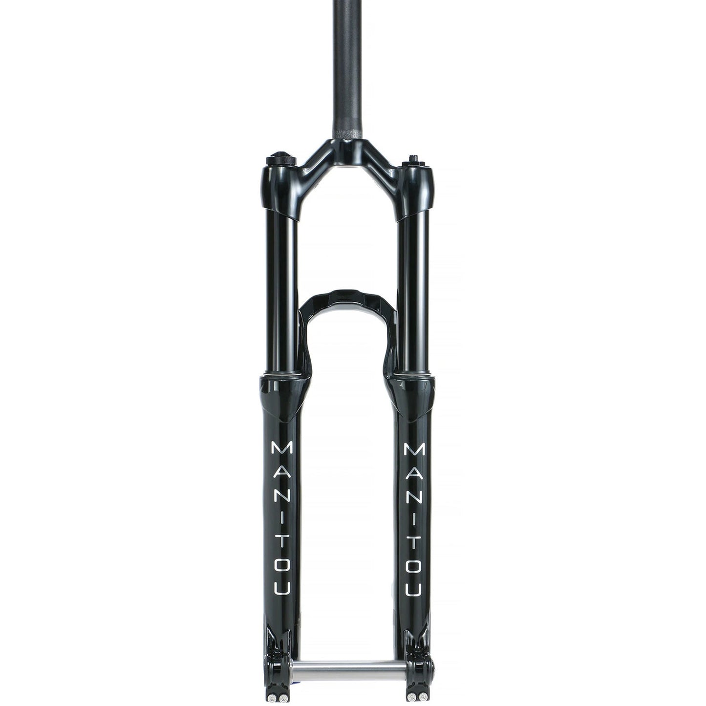 Manitou Circus Expert Fork - Black - 20x110mm - Bolt Up - 41mm - 130mm - Tapered 1 1-8-1.5 Inch - 26 Inch