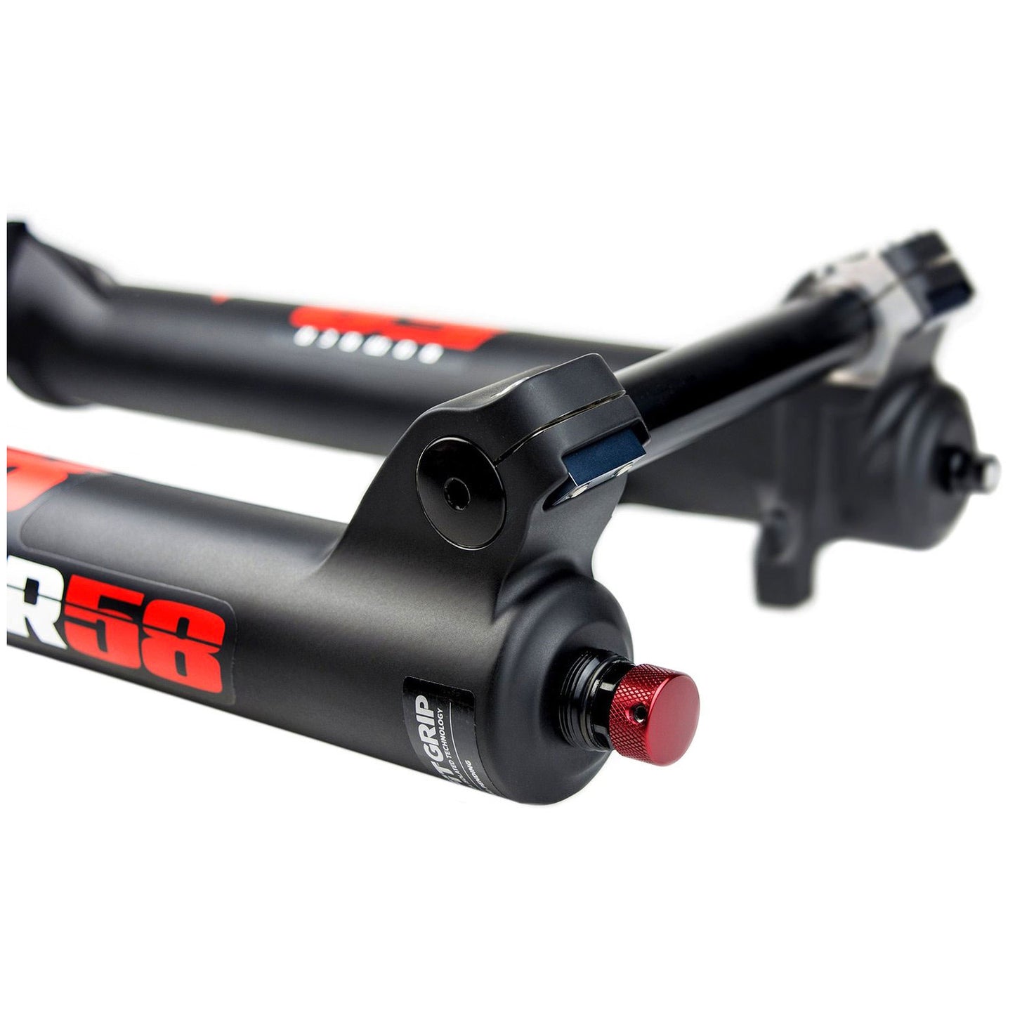 Marzocchi Bomber 58 Fork - Matte Black - 20x110mm - Bolt Up - 51mm - 203mm - Grip Sweep Adj - 2022 - 1 1-8th Inch - 27.5 Inch