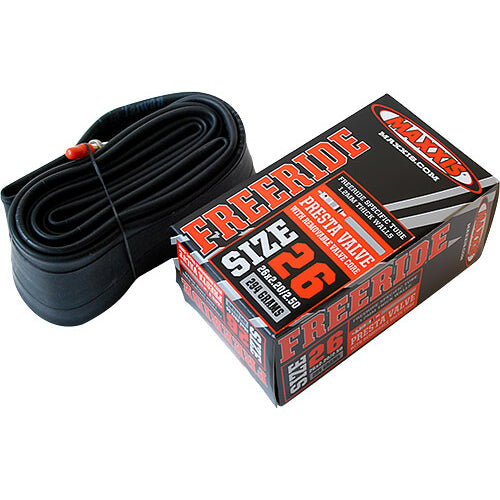 Maxxis FR Freeride Tube - 48mm Presta Removable Valve Core - 2.2-2.5 Inch - 26 Inch