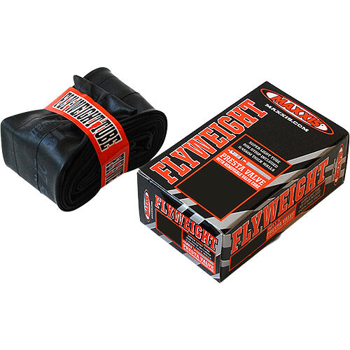 Maxxis Flyweight Tube - 38mm Presta Removable Valve Core - 1.9-2.125 Inch - 26 Inch