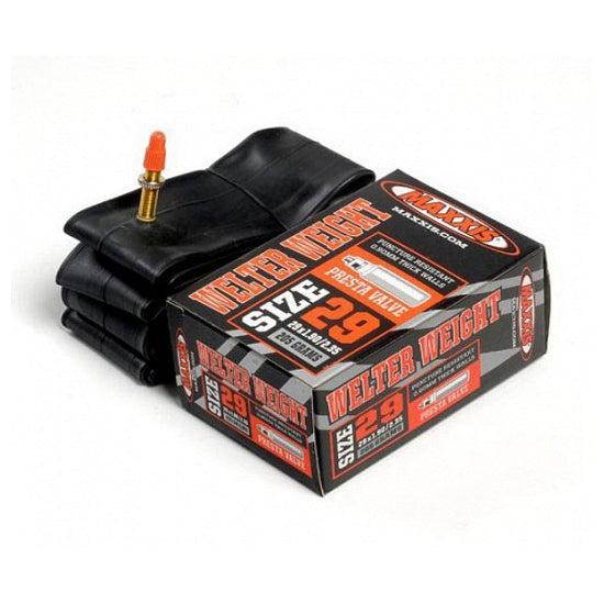 Maxxis Welterweight Tube - 48mm Presta Removable Valve Core - 1.75-2.4 Inch - 27.5 Inch