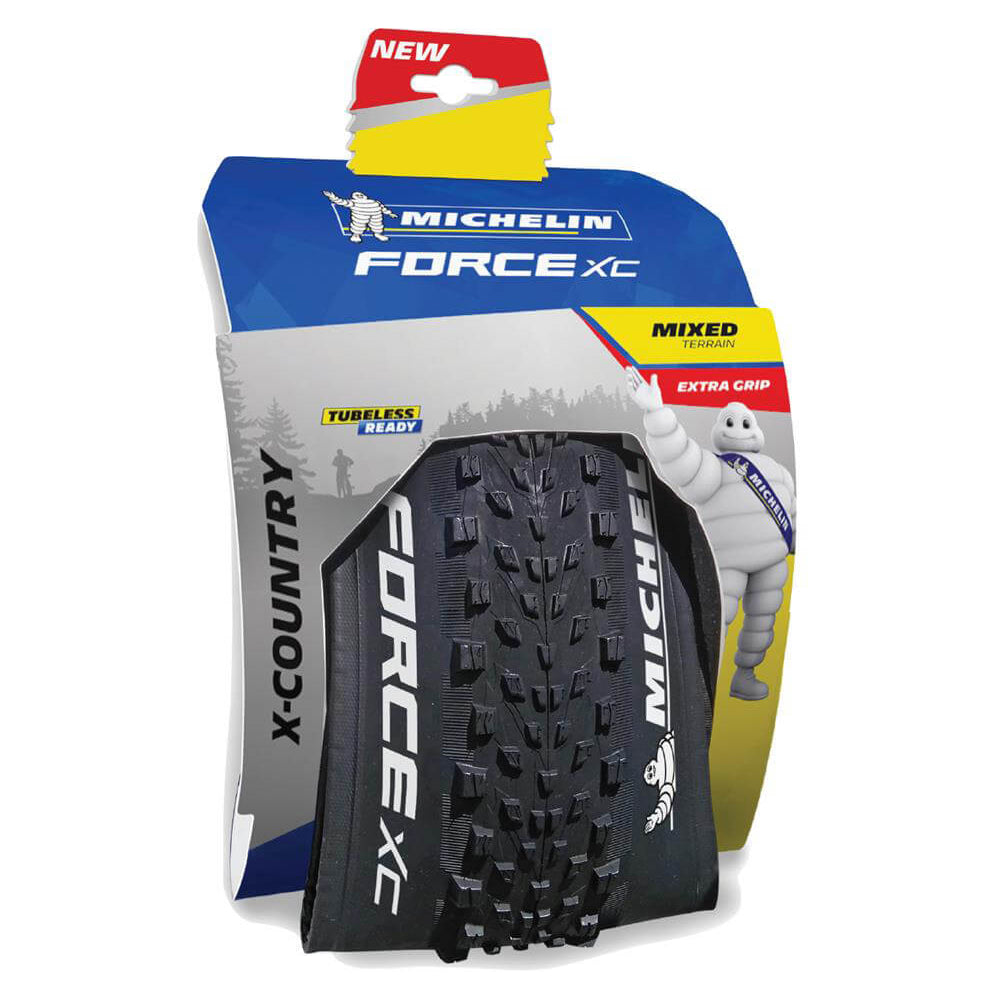 Michelin Force XC Tyre - Performance - TR Kevlar Folding - 60 TPI - Single Compound - 2.25 Inch - 27.5 Inch