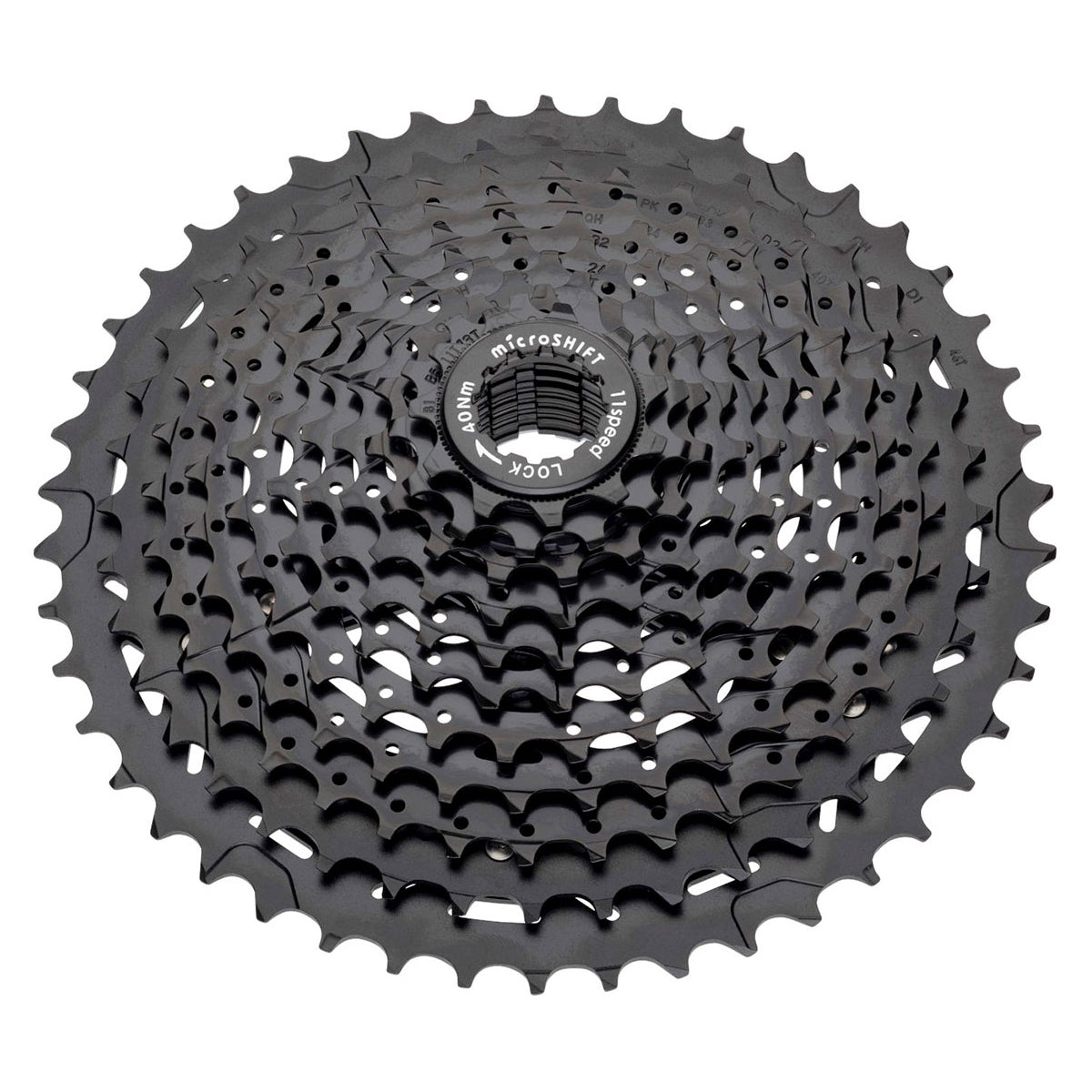Microshift XLE CS-H113 11 Speed Steel Cassette - Shimano HG Splined - 11-46T - 11 Speed