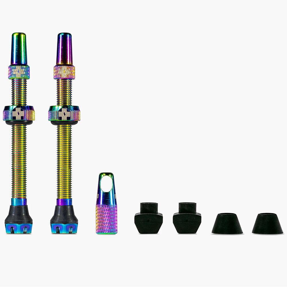 Muc-Off Tubeless Valve Kit V2 - Iridescent - 60mm