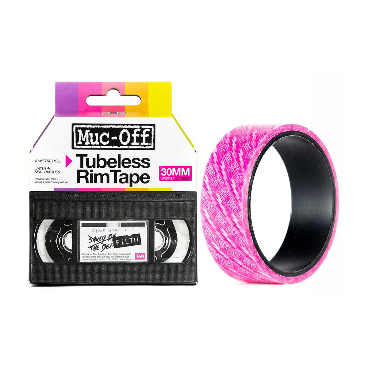 Muc-Off Rim Tape - 10m Long - 30mm Wide