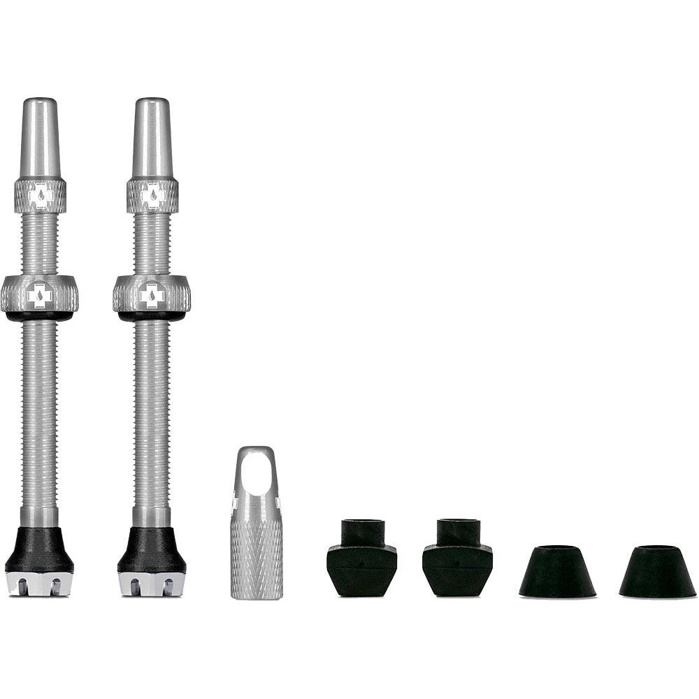 Muc-Off Tubeless Valve Kit V2 - Silver - 60mm