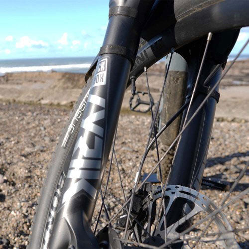 Mucky Nutz Fork Skinz - Clear - Gloss