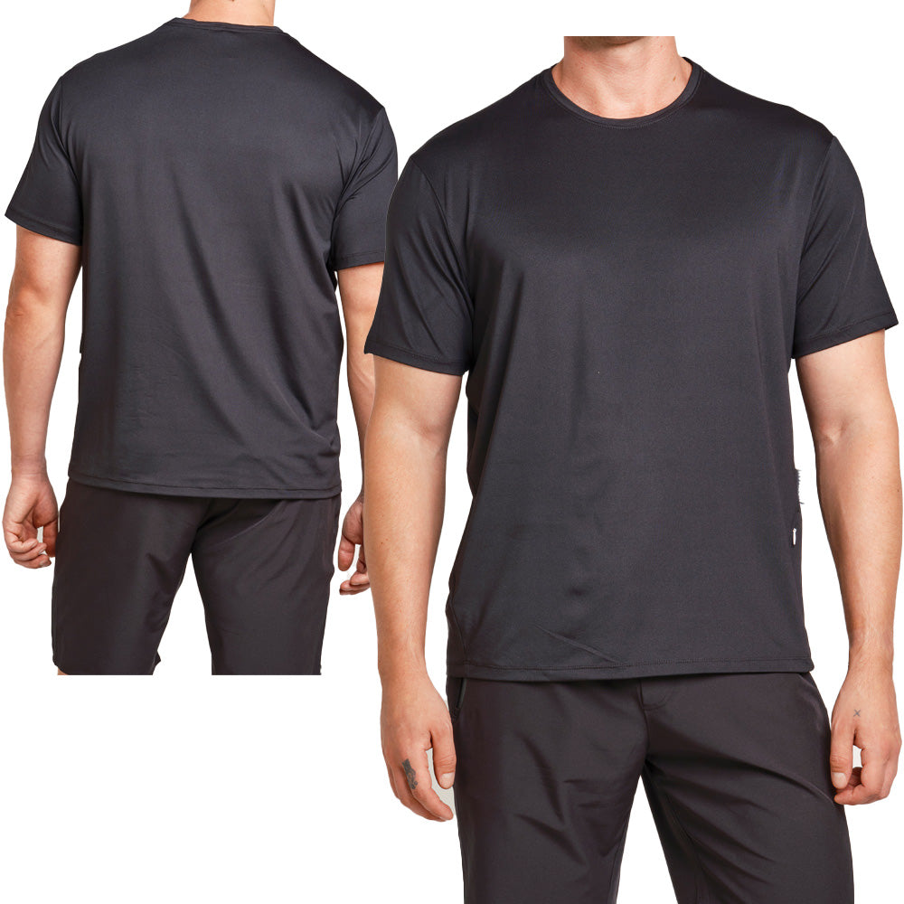 Norman MTB Men's Light-Weight Short Sleeve Tech Tee - L - Black