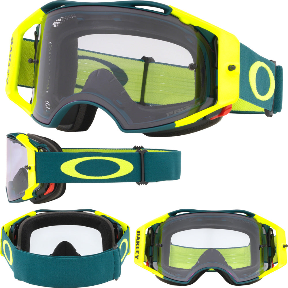 oakley airbrake mtb goggle Oakley Airbrake MTB Goggles - One Size Fits Most - Bayberry - Prizm Lo