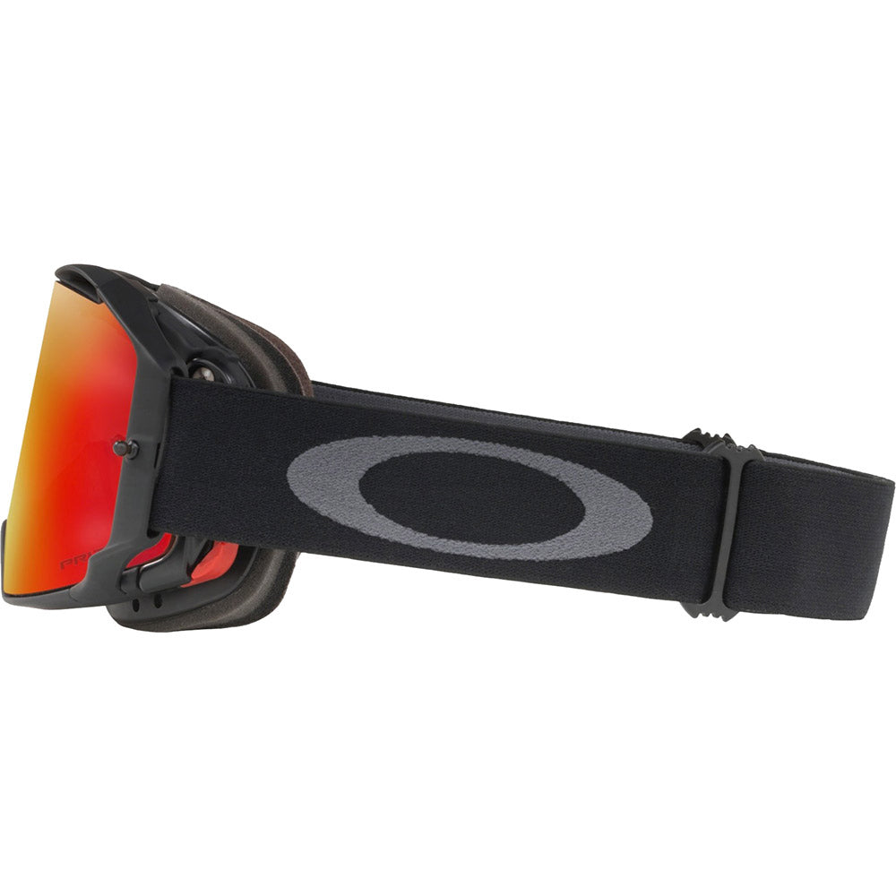 Oakley Airbrake MX Goggles - One Size Fits Most - Black Gunmetal - PRIZM MX Torch Lens