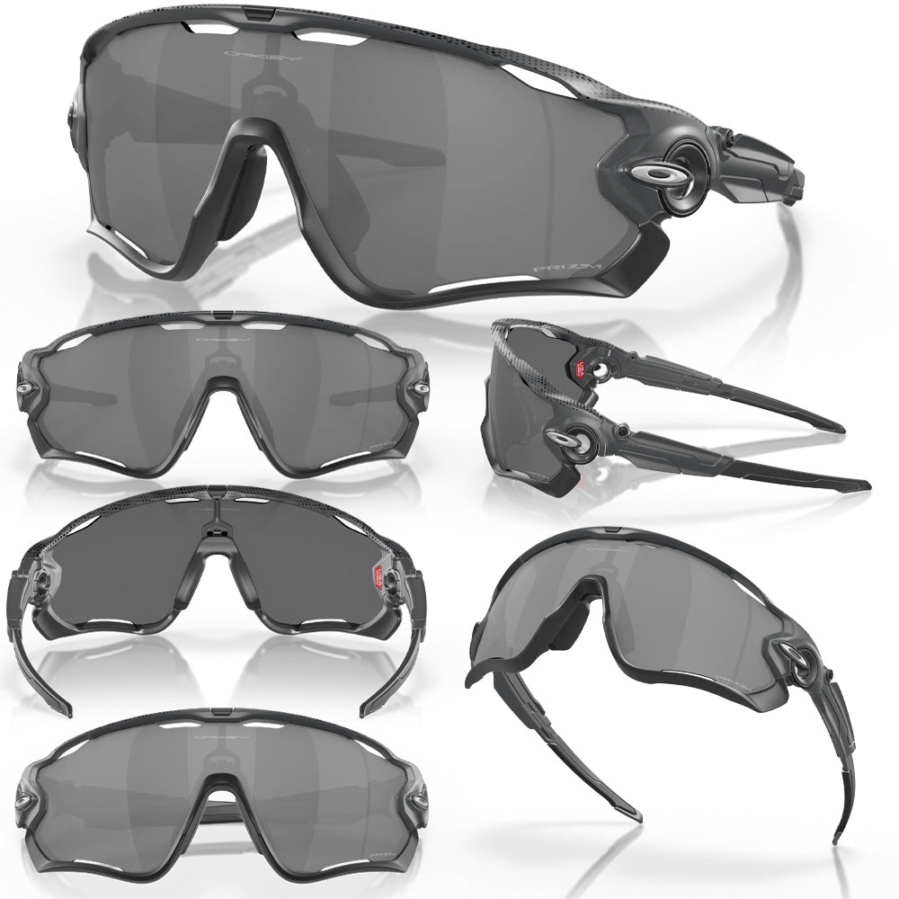 Oakley Jawbreaker Sunglasses - One Size Fits Most - Matte Carbon Prizm Black Lens