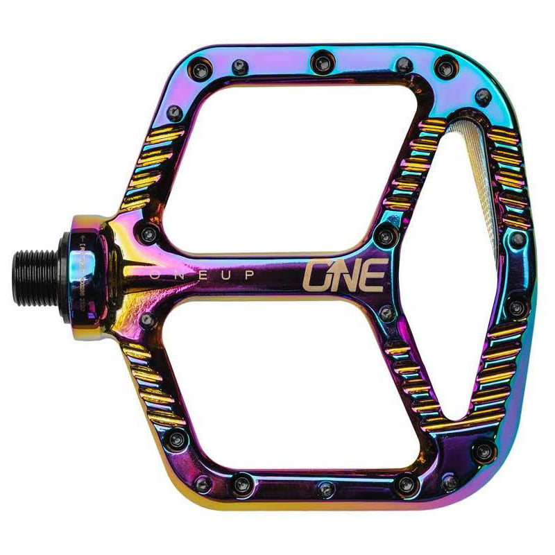 OneUp Components Aluminium Pedals Oil Slick