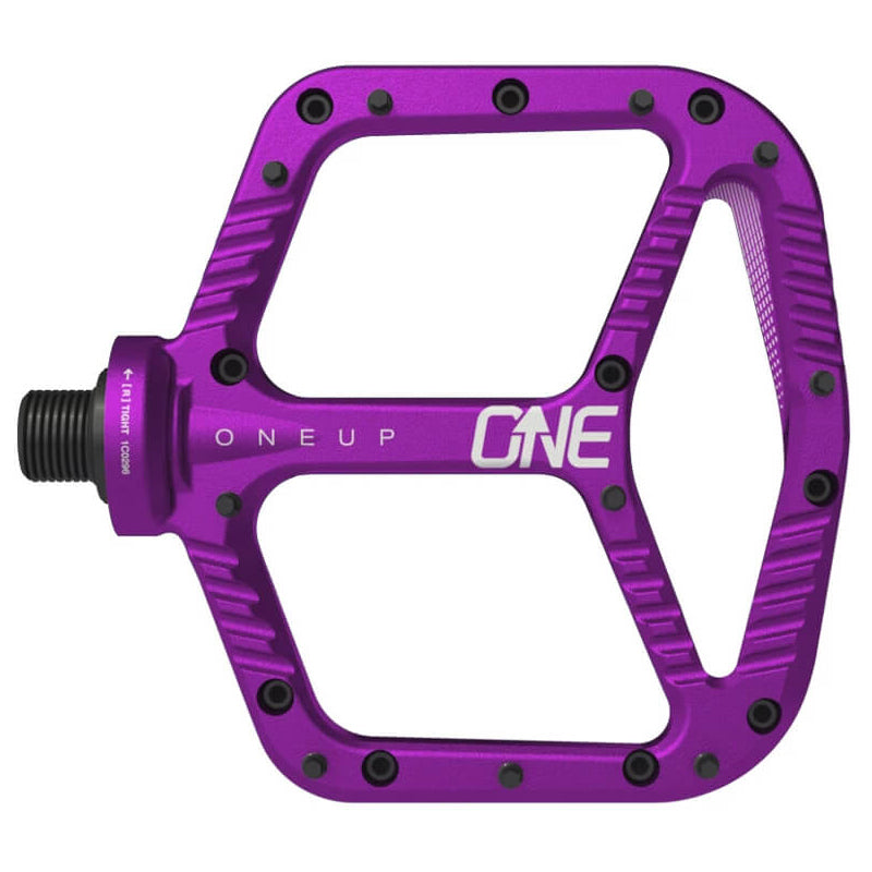 alloy pedals OneUp Components Aluminium Pedals - Purple