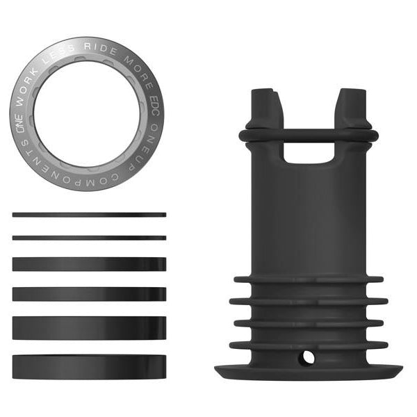 OneUp Components EDC Every Day Carry Top Cap - Silver