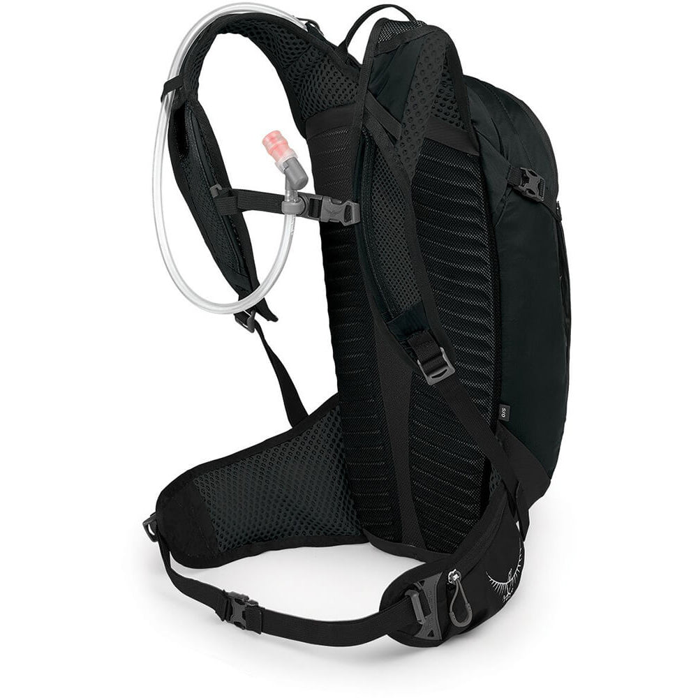 Osprey Siskin Hydration Pack - Obsidian Black - 12L - 2021 - 2.5L Bladder