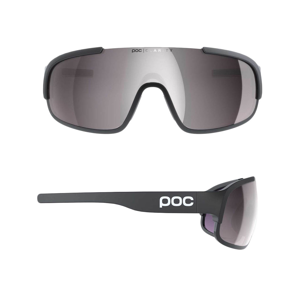 POC Crave Sunglasses - One Size Fits Most - Uranium Black Violet Silver Mirror Lens