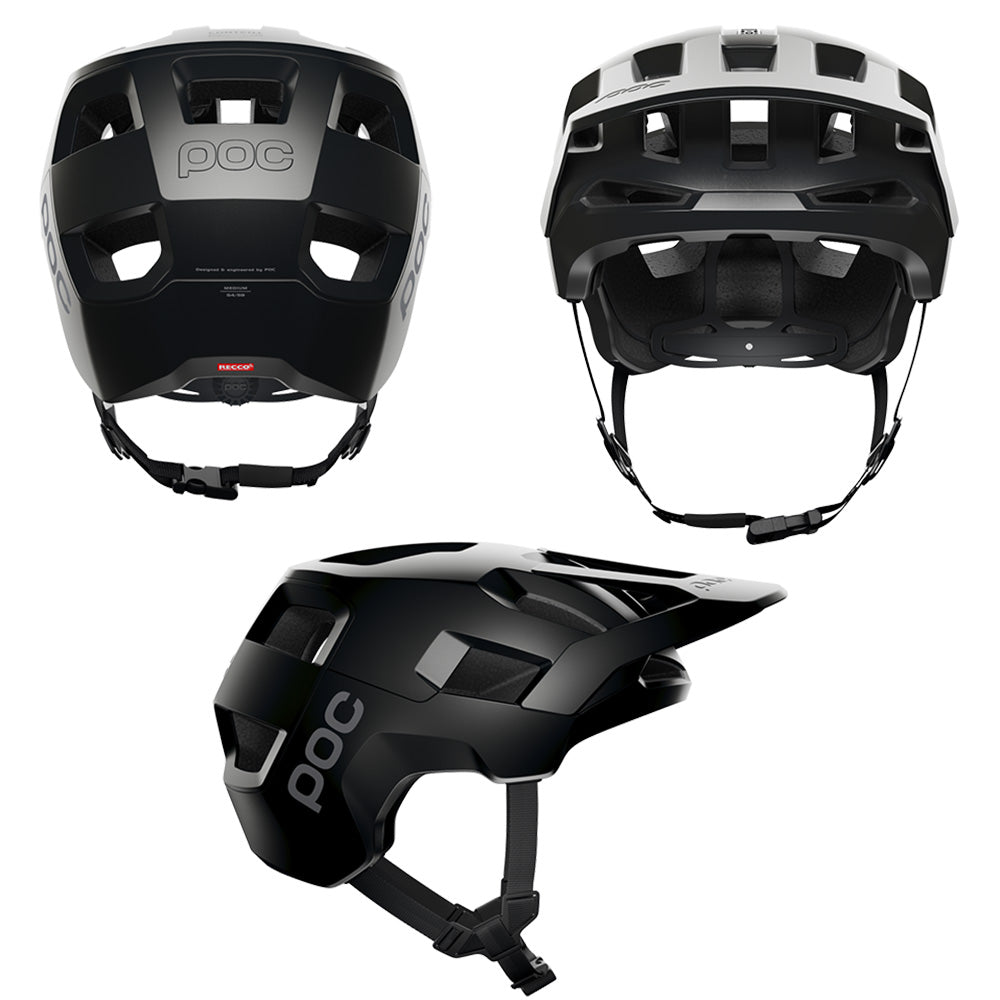POC Kortal Helmet - M-L - Uranium Black Matte