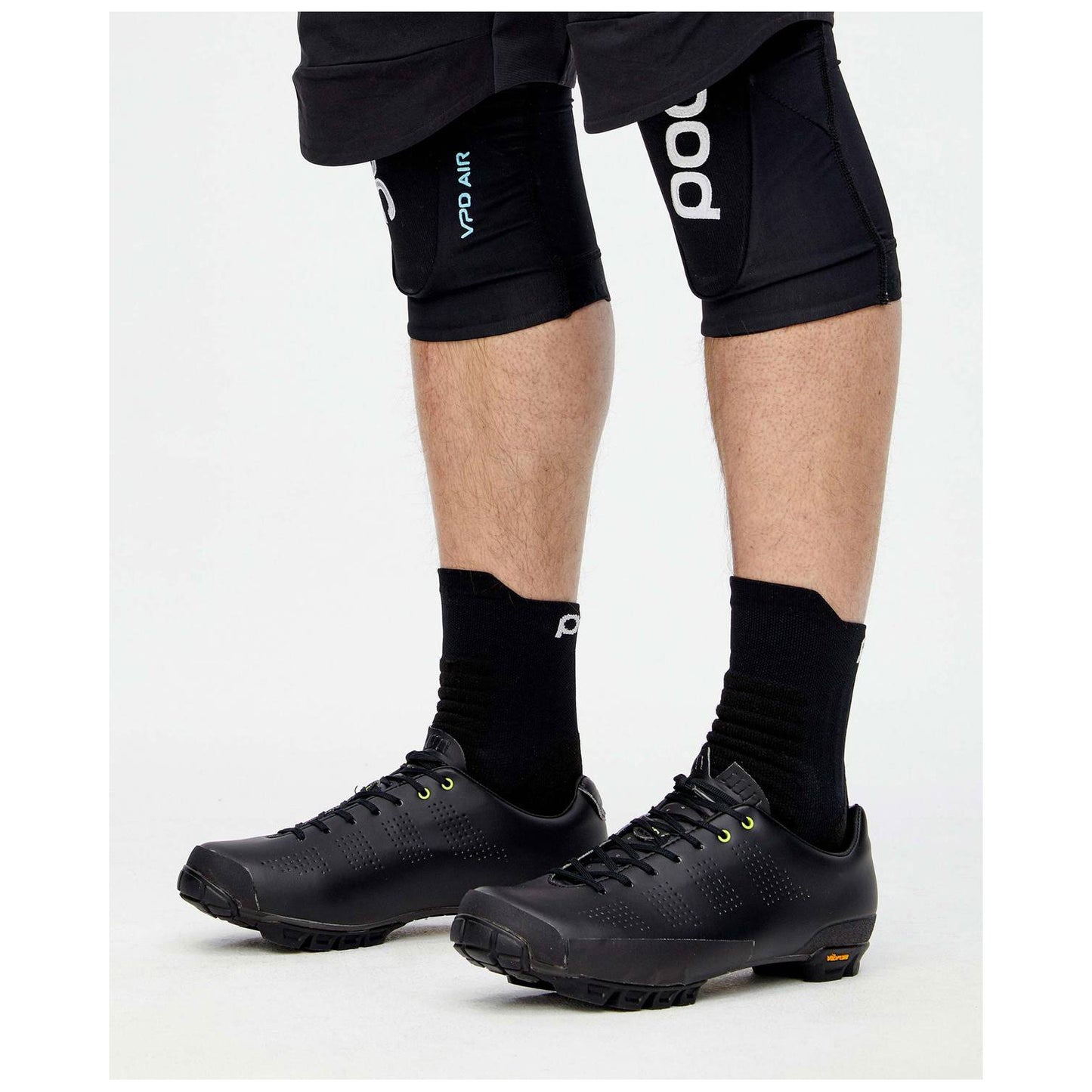 POC VPD Air Leg Pads - XS - Uranium Black