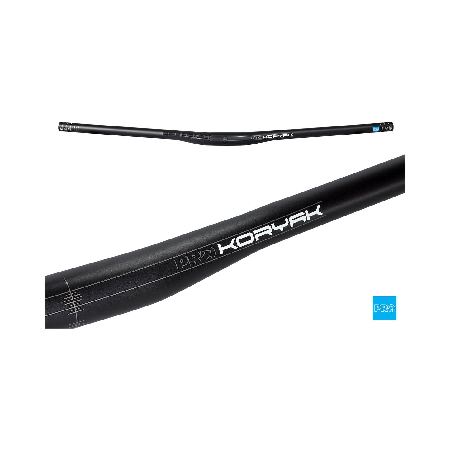 PRO Koryak MTB Bar - Black - 31.8mm - 8mm Rise - 780