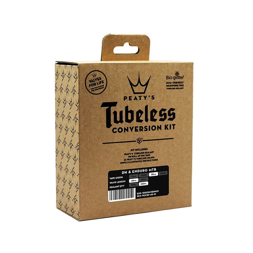 Peaty's Tubeless Conversion Kit - Presta - 42mm - 30mm Wide