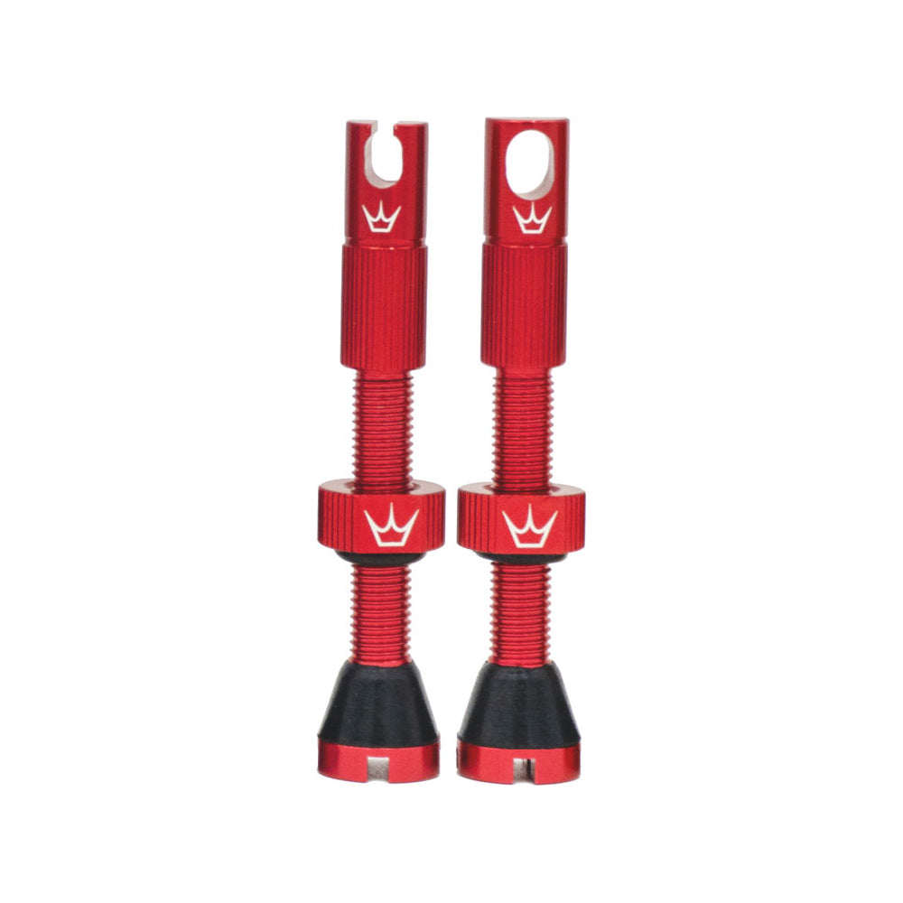 Peaty's x Chris King Mk2 Tubeless Valves - Red - 42mm