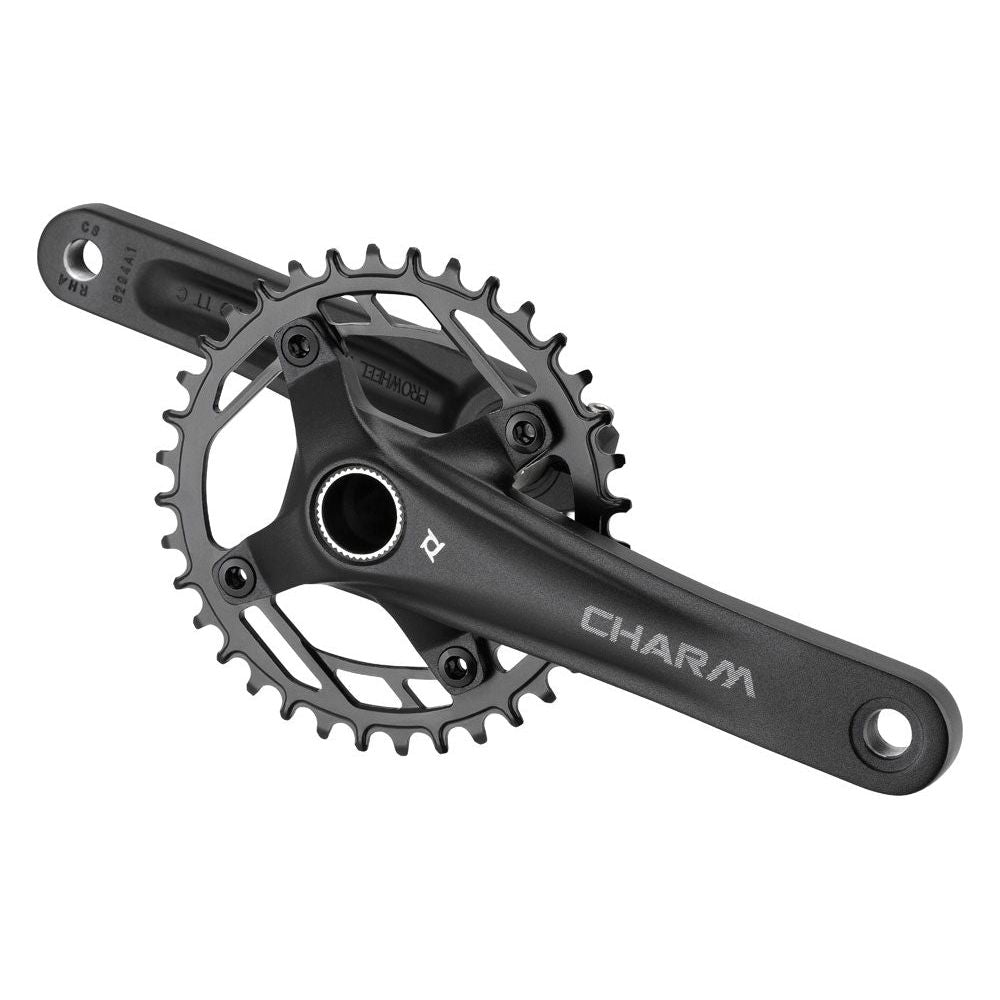 Prowheel CHARM-FD04S Junior 9-10 Speed Crank Set - 24mm - 76 BCD - 50mm Chainline - Black - 155mm - 68-73mm - 32T