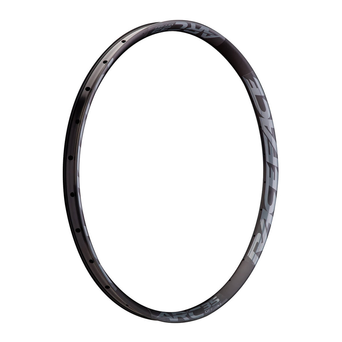 Race Face ARC 35 Offset Rim - Black - Grey - 28 Hole - 27.5 Inch