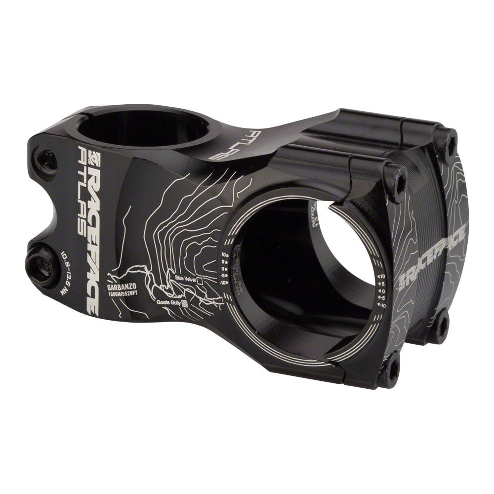 Race Face Atlas 35 Stem - Black - 35mm - 50mm x 0 Degree - 1 1-8th Inch