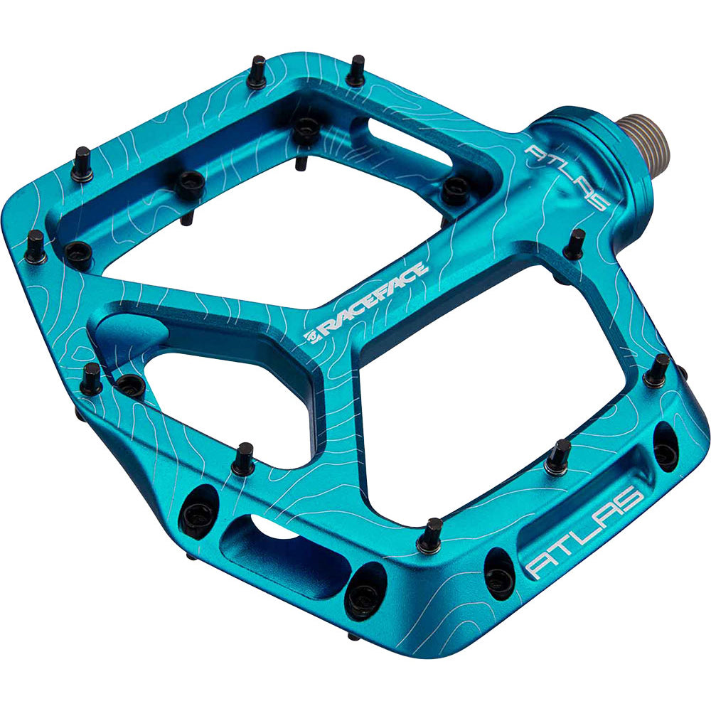 Race Face Atlas Alloy Pedal - Turquoise - 2022