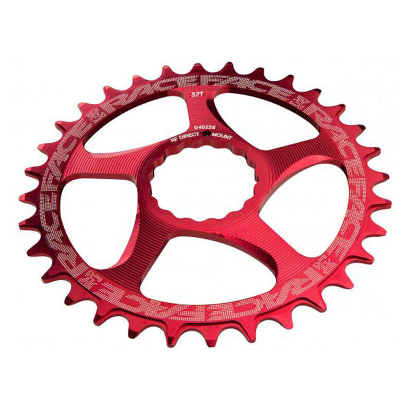 Race Face Cinch Direct Mount Narrow-Wide Chainring - Direct Mount - Race Face - Easton Cinch - 6-0mm Super Boost Flip - Round - 32T - 9-12 Speed - Alloy